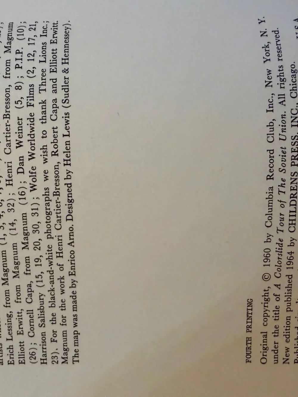 1960 Let's Travel in the Soviet Union Hardcover Book People & Places